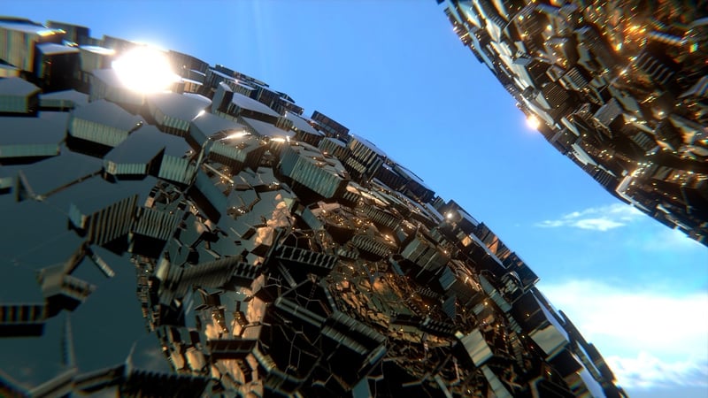 Future Dystopia City